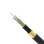 48 96 Core ADSS Fiber Optic Cable G652D Double Jacket Aerial Kevlar Wire