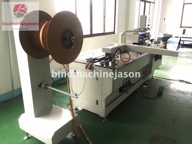 Automatic twin ring wire binding machine PBW580