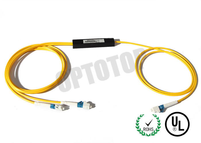 LC UPC Single Mode WDM 980 & 1550 nm 1 X 2 2 mm For Area Network , High Stability
