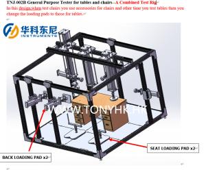 China Durability Test On Bed Frame &amp; Base And Fastening Furniture BS EN747 / 1725 wholesale
