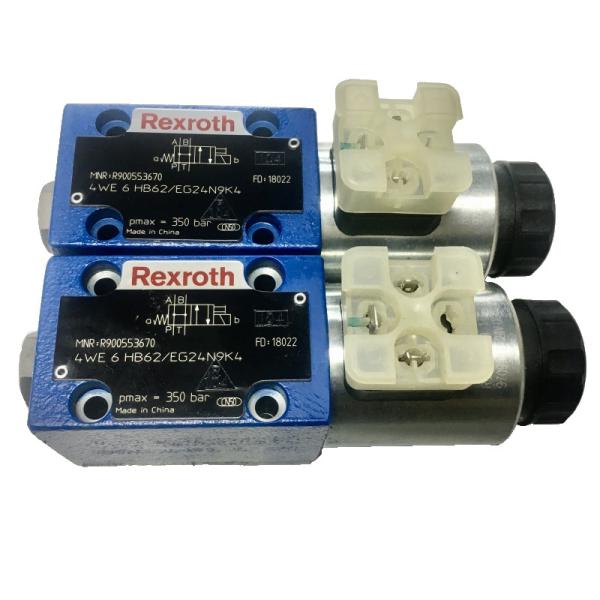 Rexroth Solenoid Valve 4WE6HB62 EG24N9K4 Wet Electromagnet Removable Coil Design