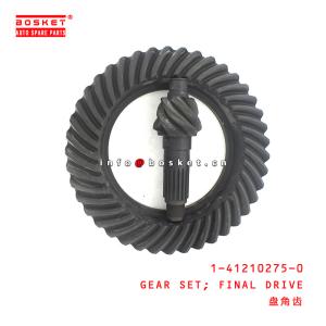 China 1-41210275-0 Final Drive Gear Set Suitable for ISUZU JCR 1412102750 wholesale