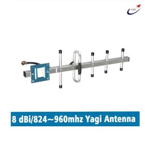 China 824-960Mhz Yagi outdoor antenna 5 Units Yagi Antenna for GSM 900MHz CDMA 850MHz mobile signal repeater wholesale