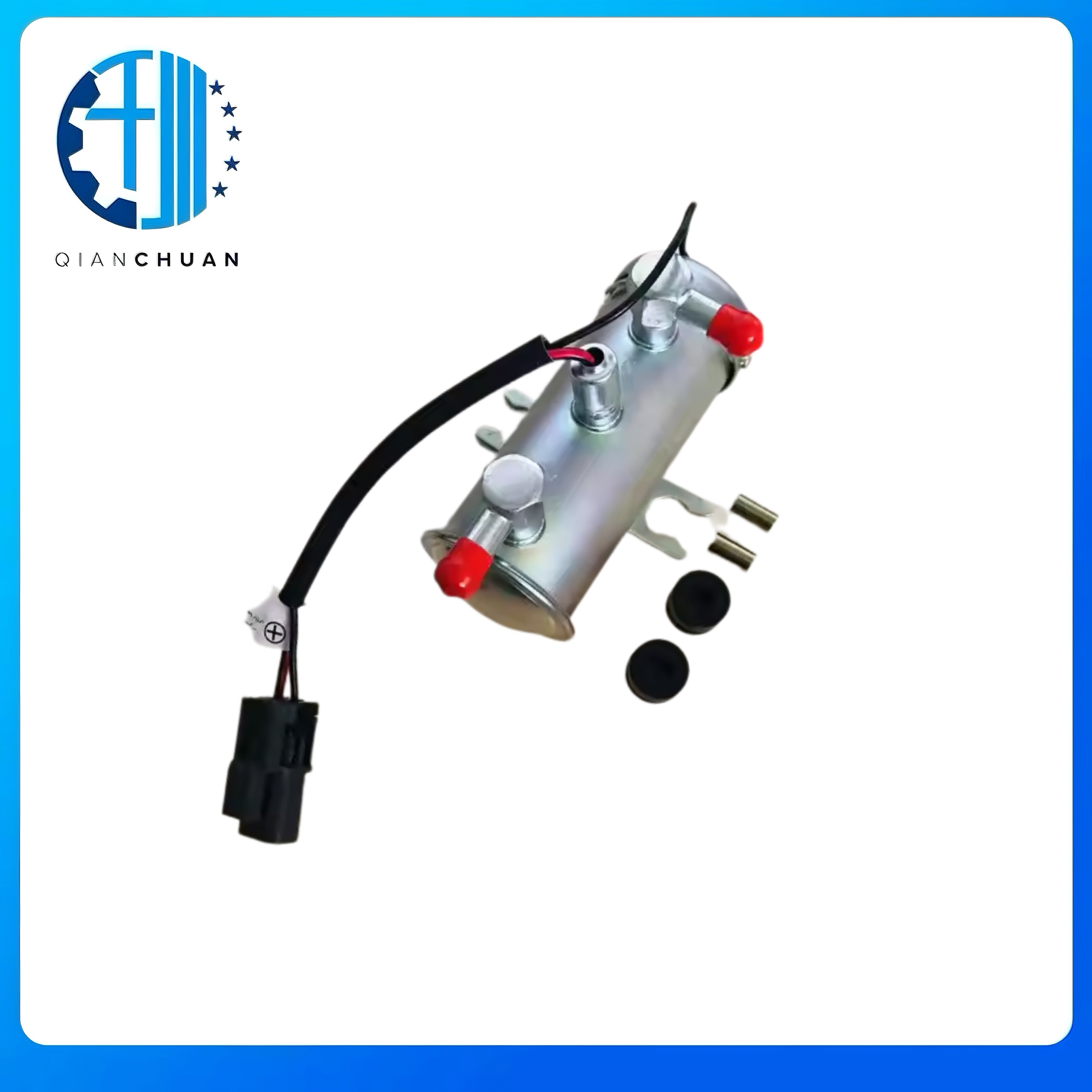24V Electric Fuel Pump 8980093971 4645227 17926100 for Isuzu 4HK1 6HK1 Excavator Spare Parts
