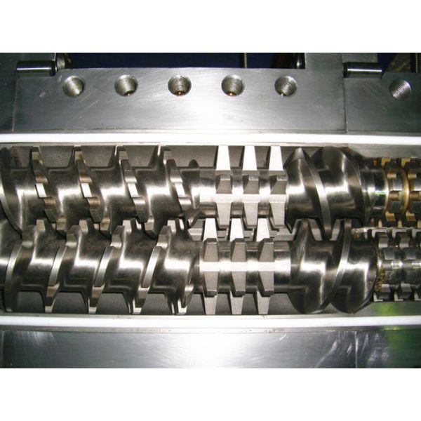 500rpm Twin Screw Polymer Devolatilization Extruder for Rubber Processing