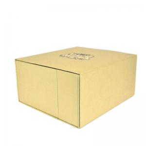 China ODM Rigid Wine Bottle Gift Packaging With Double Inner Tray Metal Logo wholesale