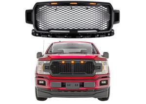 China 4x4 Ford F150 2018 Car Front Grill with Lights wholesale