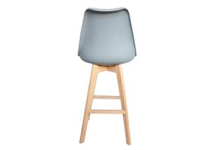 China Ergonomic Cushion Beech Bar Stool , Leather Counter Height Stools With Backs wholesale