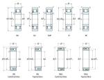 OEM Available Cylindrical Roller Bearing 90 * 190 * 43mm NUP 2203 For Textile