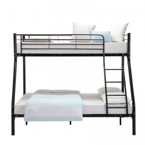 China Adults Children Double Decker Bunk Bed , Metal Bunk Beds Twin Over Twin on sale