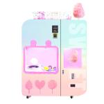 Commercial Cotton Candy Vending Machine Snacks Automatic With Customized Logo