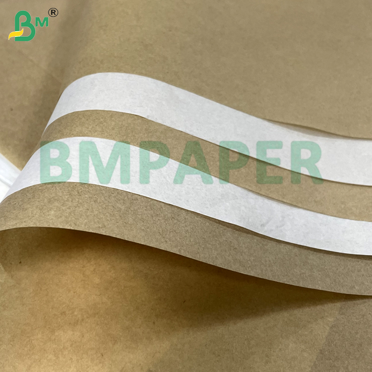 50gsm 60gsm Heat-resistant Greaseproof Paper for Fatty Food Packaging Brown & White Kit3 Kit5 Kit7 Moisture-Resistant Recyclable
