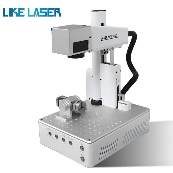 Fiber Laser Marking Machine 20W 30W for PVC ID Card Jewelry Dag Tag Watch All-in