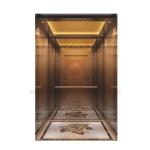 Floor Marble Mosaic Car Design Elevator Cabin Decoration For Hotel Elevator /