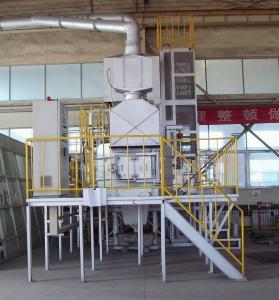 China 1 Ton Gas Fired Aluminum Scrap Melting Furnace With 4000 KW Aluminum Shell wholesale