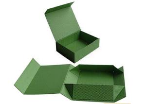 China Eco Friendly Hard Paper Foldable Gift Box Customized For Coin Storage 13*13*5.3CM wholesale