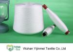 Z Twist Strong Polyester Spun Yarn 42/2 Dyeable TFO Bright Yarn For Sewing