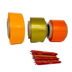 China Customized Logo PVDC Base Plastic Sausage Casing Film High Transparency wholesale