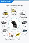 Sos App Control 4G Dashcam and GPS ADAS/DSM/BSD/PCW 4G Mobile DVR