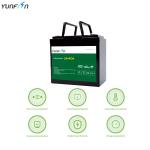 12V 40Ah Lithium Ion Solar Battery Backup RV Golf Cart Lifepo4 Chargeable