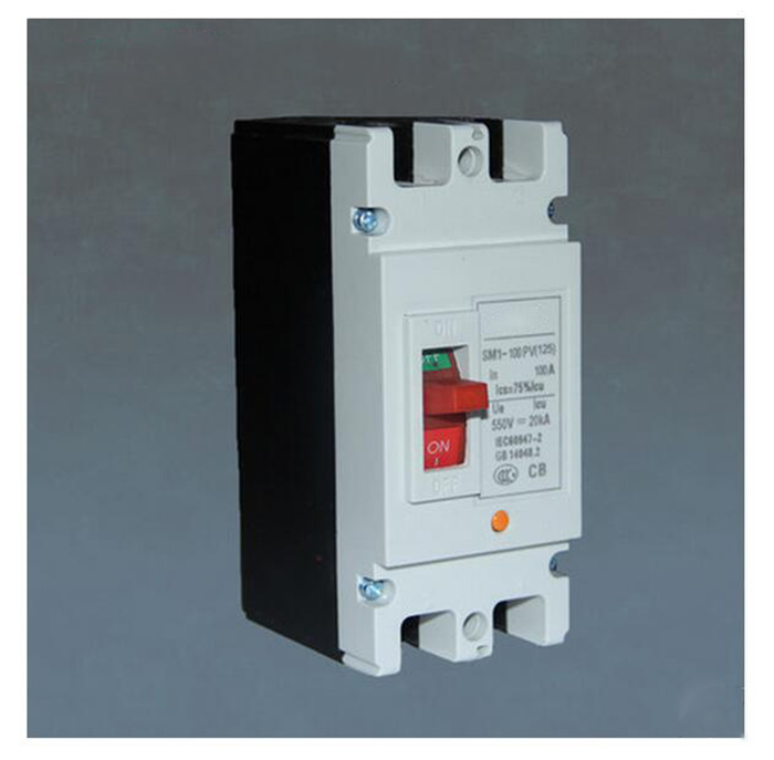 2P Moulded Case Circuit Breaker DC MCCB Circuit Breaker 100 amp