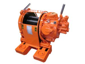 China Compressed Air Pneumatic Winch JQHS-80×10 16kw With Hand Brake wholesale