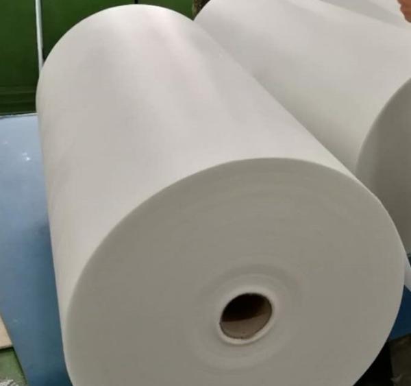 White color high strength and fire – resistant fiberglass veil used for carpet