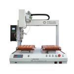 200-400℃ Temperature Control Single Head Double Stations Automatic Soldering