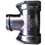 Compact C153 Ductile Iron Tee / Hex Mechanical Joint Pipe Fittings 2-64inch