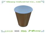 7.5 oz Disposable Paper Cups Silver And Gold Embossed For Hot Drinking coffee