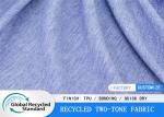 100% Polyester Two Tone Recycled Plastic Bottle Fabric RPET Outdoor Skiing