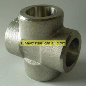 China ASME SA-182 ASTM A182 F316 soket weld cross wholesale