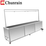 ROHS 3000W Ultrasonic Blind Cleaner , 160liter Ultrasonic Blind Cleaning