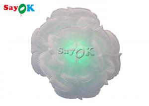 China 1m 3.3ft Inflatable Lighting Decoration Rose Flower Ceiling Wall Hanging Wedding Decor wholesale