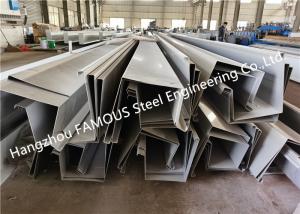 China Stainless Steel Gutter Fabrication And SS316L Stainless Steel Railing Construction wholesale