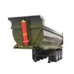 3-Axis Dump Semi-Trailer U-Shaped Bucket Standard (Box Size (Inner Diameter)