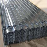 High Strength Galvanized Iron Plate 600mm SGCC Anti Finger Corrugate For