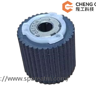 KD04018-E780 Fujitsu GSR50 Cassette Digging Rubber Wheel Assembly Fujitsu ATM Machine Parts New Orignal