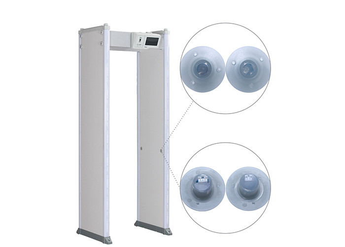 Anti - Interference Walk Through Metal Detector With 7 Inch HDMI Touch Screen