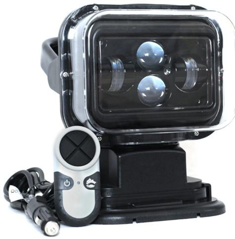 60W 7 inch With remote control & a car cigarette lighter Search Light with 30