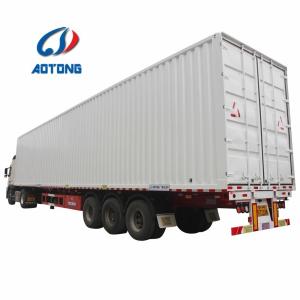 China Aluminum Alloy Cargo Box 53ft Dry Van Semi Trailer for Customised Transportation Needs wholesale
