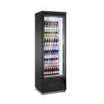 Beverage Cooler Single Glass Door Juices Beverage Refrigerator Upright Soft
