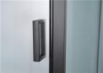 Shower Cabins White Acrylic ABS Tray 1900*1200*2150mm black aluminium side open