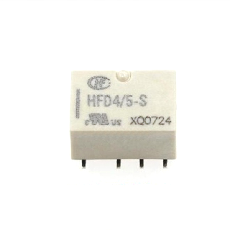 Hot selling relays HFD4/5-S HFD4/12-S HFD4/24-S 5V 12V 24V 8pin SMD Monostable signal relay