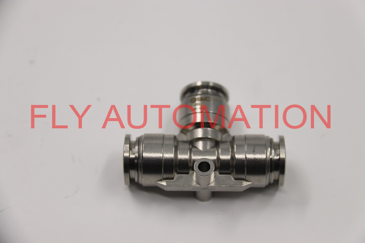 316 Stainless Steel Union T Push To Connect Fittings KQG2T Series KQG2T10-00