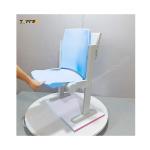 Heavy Duty Black Foldable Auditorium Chair With Sleek Modern Design