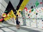 General Pyramid Shape Climbing Safety Reinforced Resin Rock Climbing Volumes For