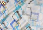 Polyester Geometric Printing Mattress Quilting Fabric 55gsm