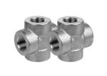 A182 Equal 3000LB Socket Weld Pipe Fittings , Stainless Steel Socket Weld