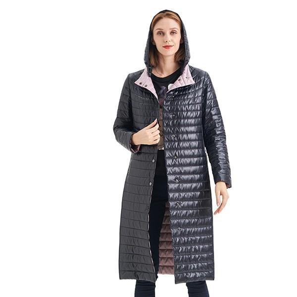 FODARLLOY Manufacturers direct selling winter women's cotton-padded jacket mid